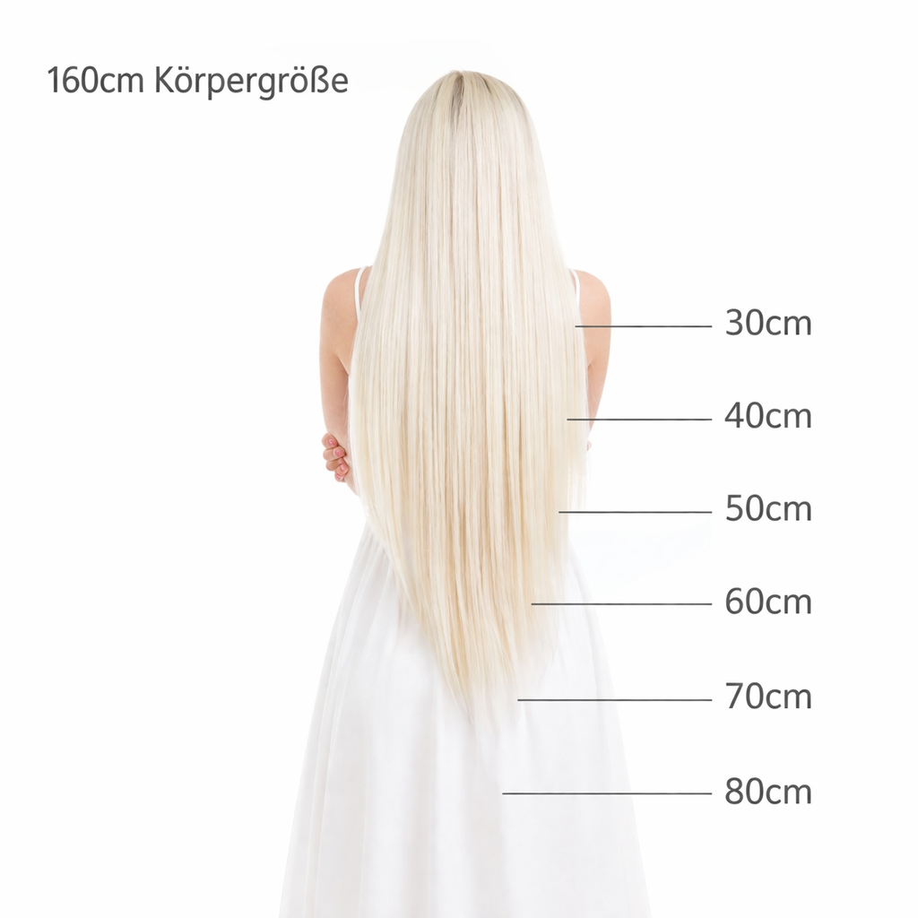 Premium Keratinbonding Echthaar