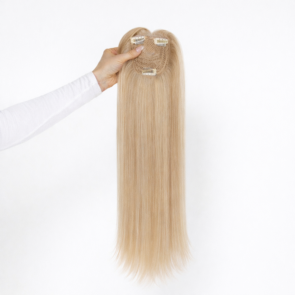 Luxurioeser Echthaar Hairtopper